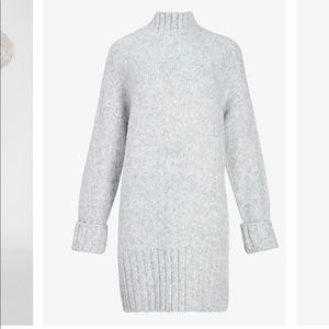 Express X You Mock Neck Sweater Dress